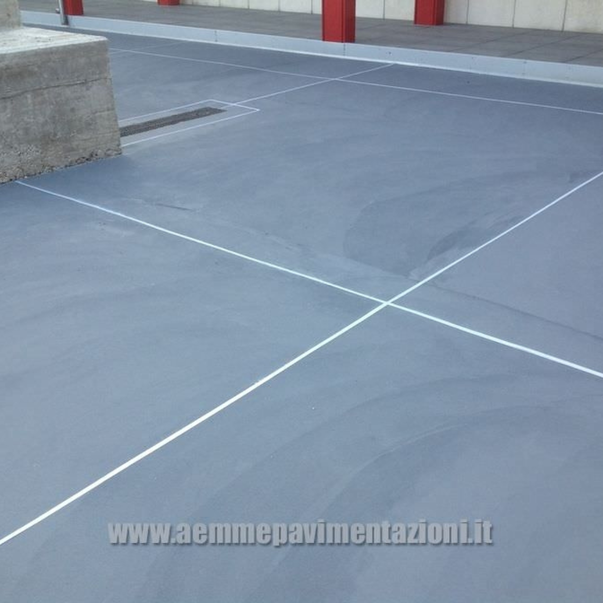 Recupero pavimentazione parcheggio