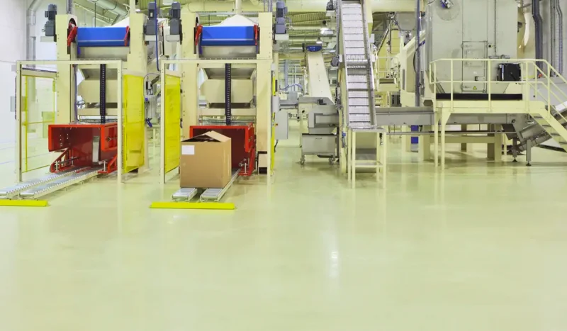 Pavimenti per industrie alimentari
